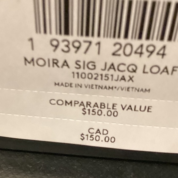 Coach Moira  SIG Jacquard LOAFER Sz 11M NIB - Picture 5 of 7